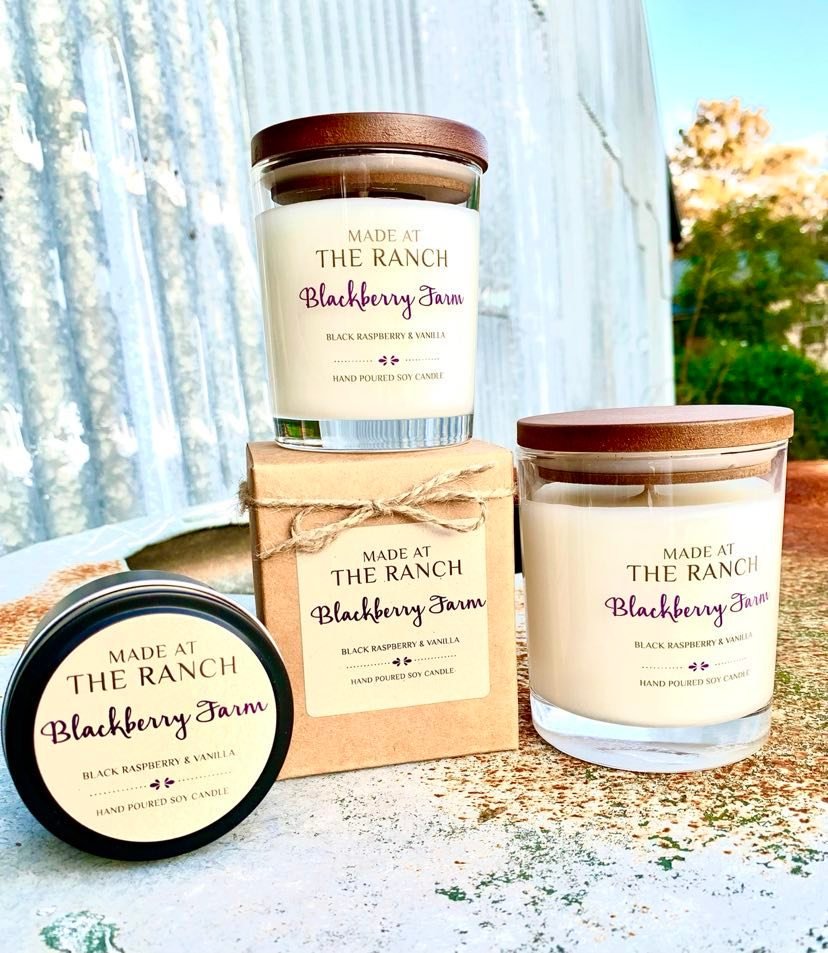 Made At The Ranch Candle- Blackberry Farm