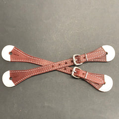 Drovers Saddlery Made Reinforced Spur Straps