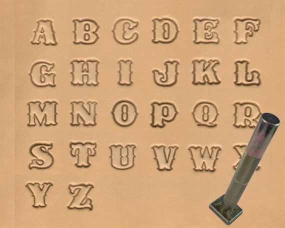 Alphabet Stamping Set