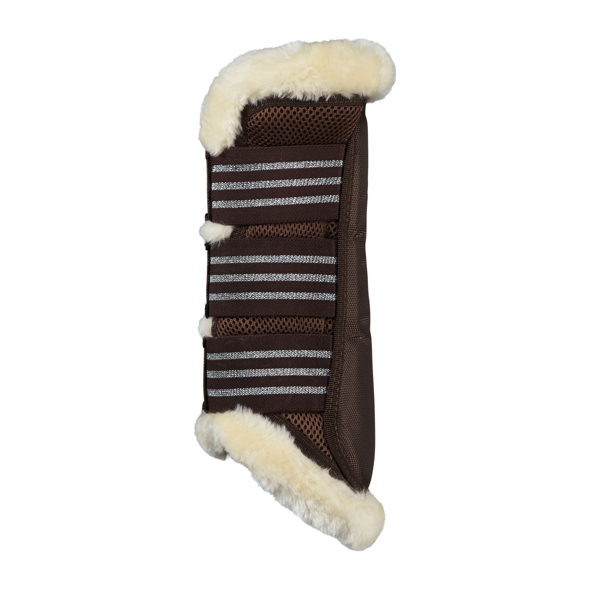 Horze Lincoln Brushing Boots - Brown