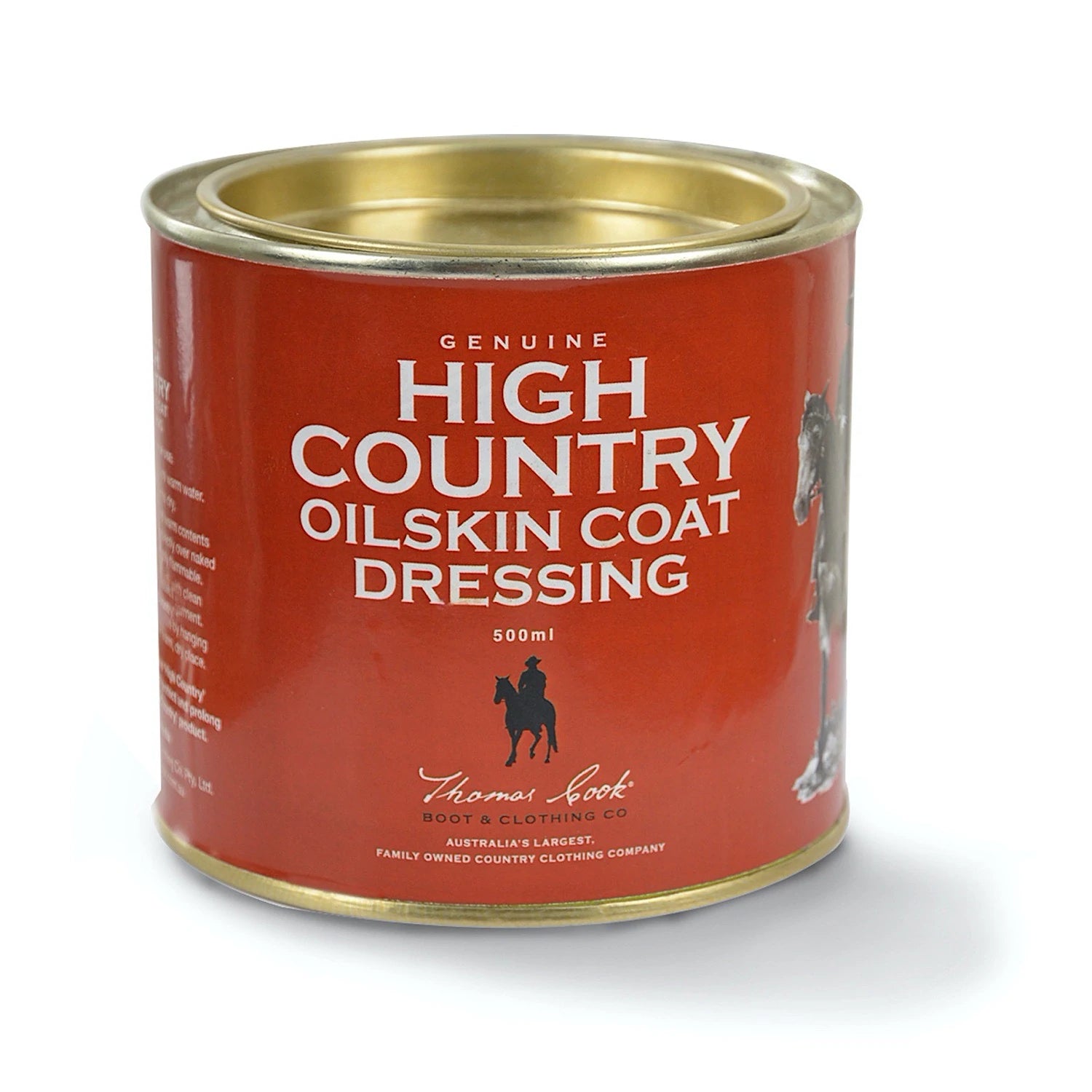 Thomas Cook High Country Oilskin Coat Dressing