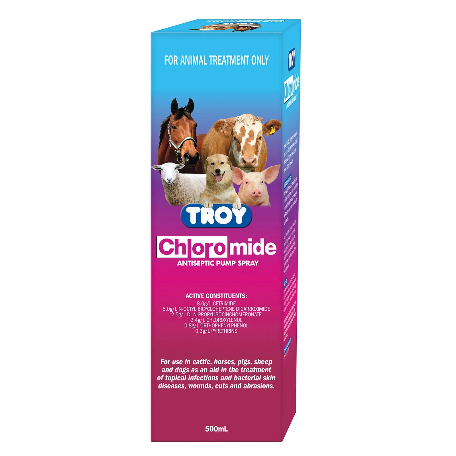 Troy Chloromide Antiseptic Spray