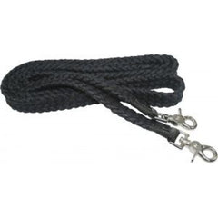 Flat Braided Continuous Cotton Reins 7ft