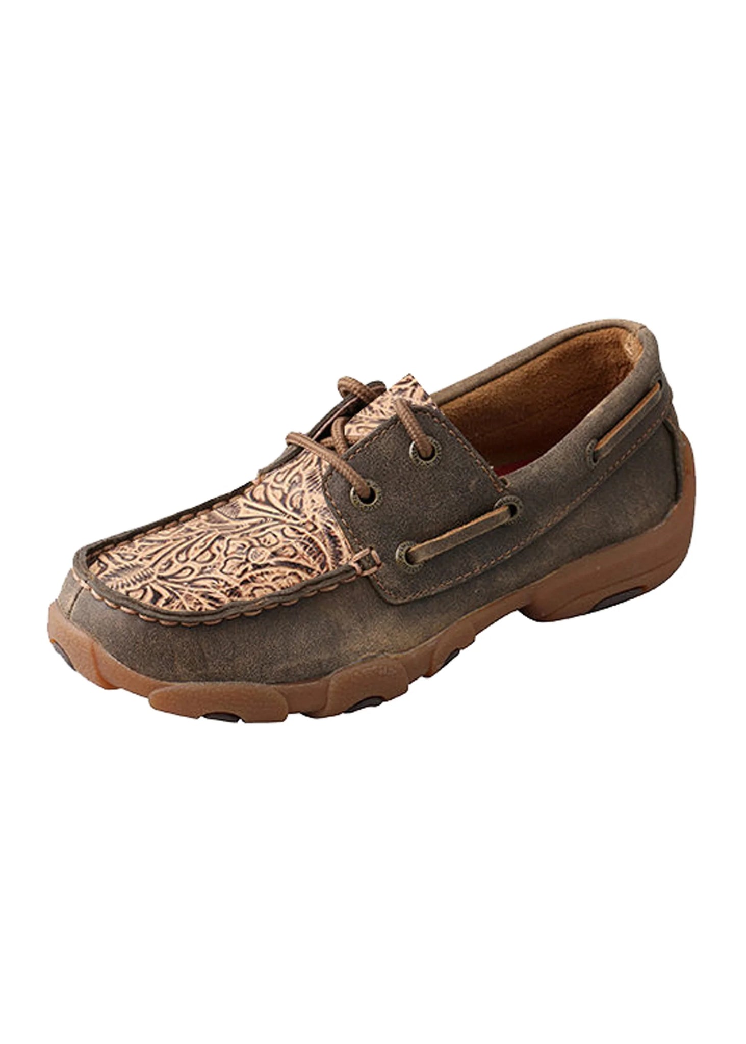 Twisted X Children's Tooled Casual Mocs
