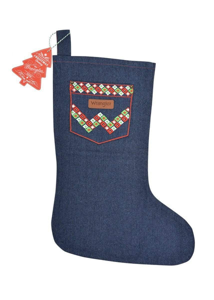 Wrangler Denim Christmas Stocking